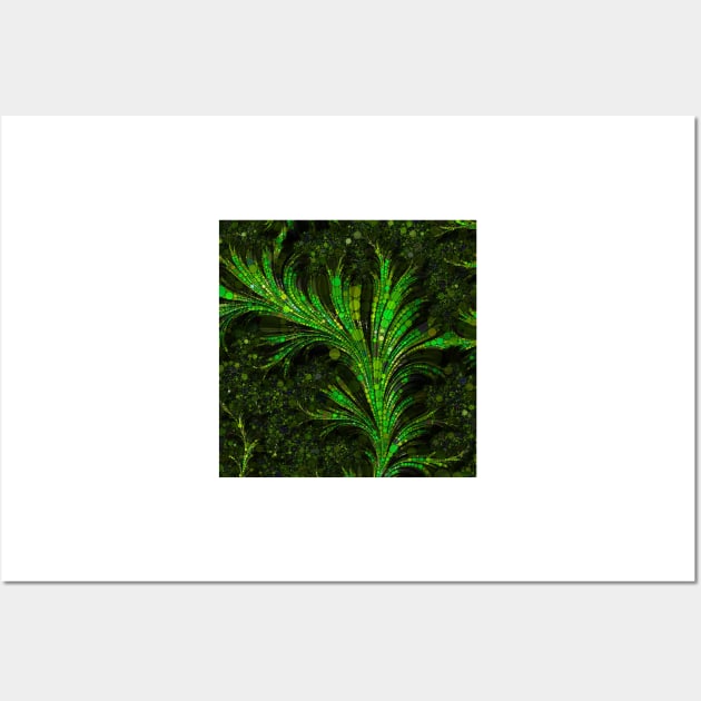 Feathery Fronds Abstracted Wall Art by DANAROPER